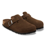 Birkenstock Boston Soft Footbed Carafe Suede