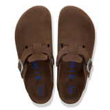 Birkenstock Boston Soft Footbed Carafe Suede