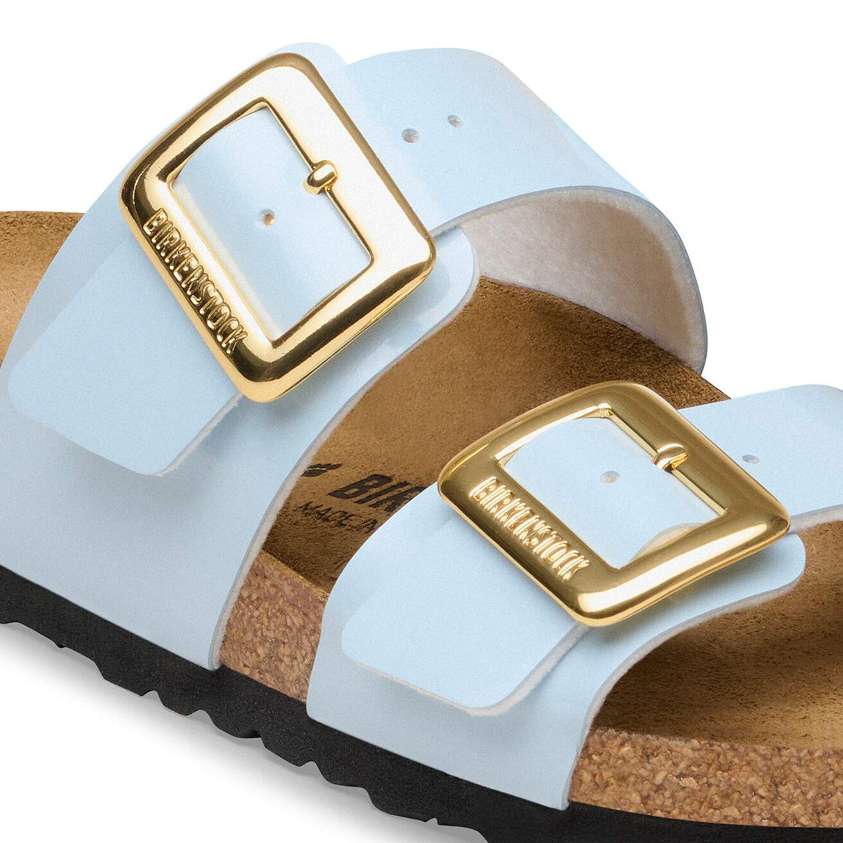 Birkenstock Sydney Luxe Buckle Baby Blue Birko-Flor Narrow