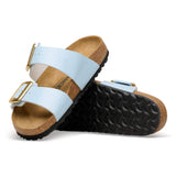Birkenstock Sydney Luxe Buckle Baby Blue Birko-Flor Narrow