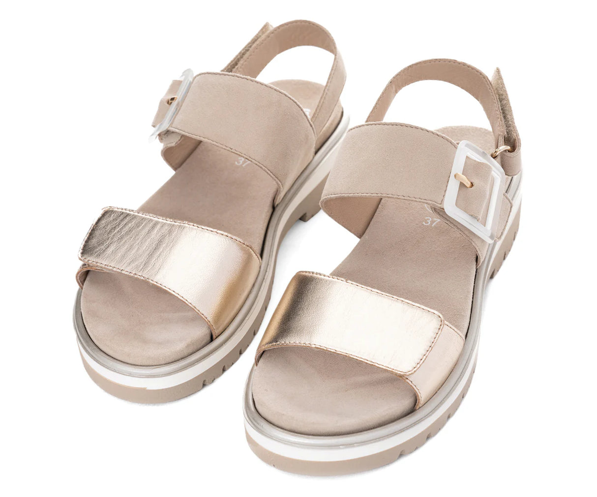 ara Marbella Sand Metallic
