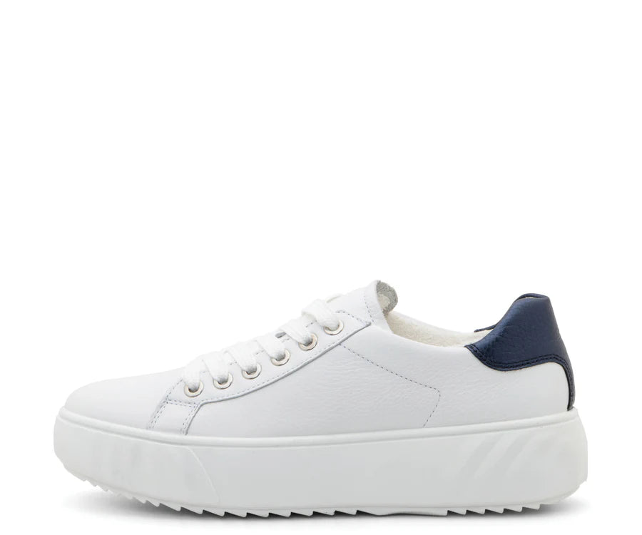 ara White Platform Sneaker