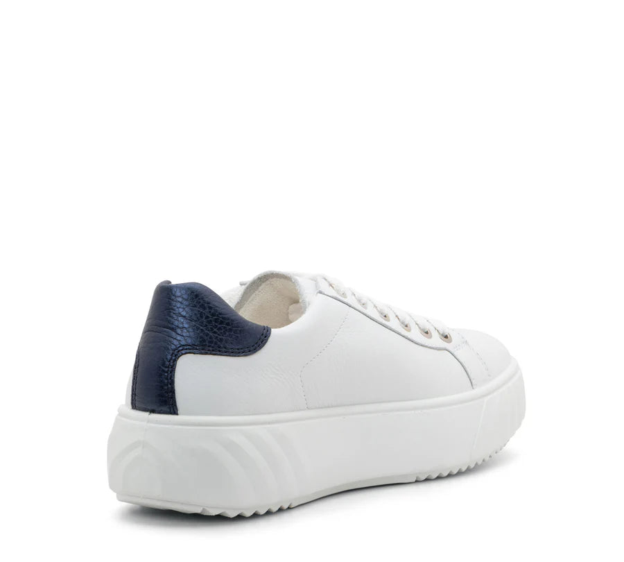 Mikky White Platform Sneaker