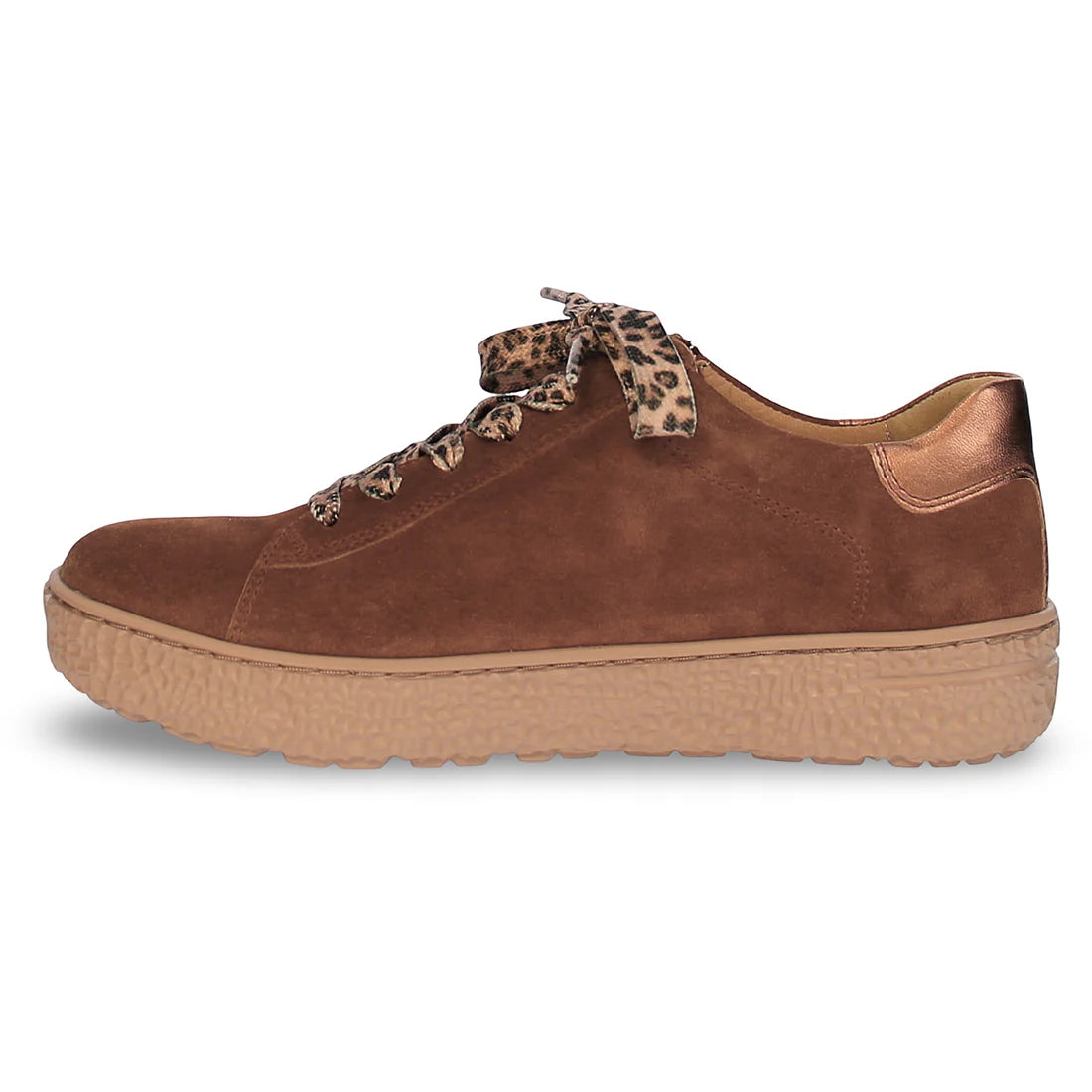 Phil Cognac/Tobacco Side Zip Oxford