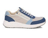 Drew Miller Blue/White Suede