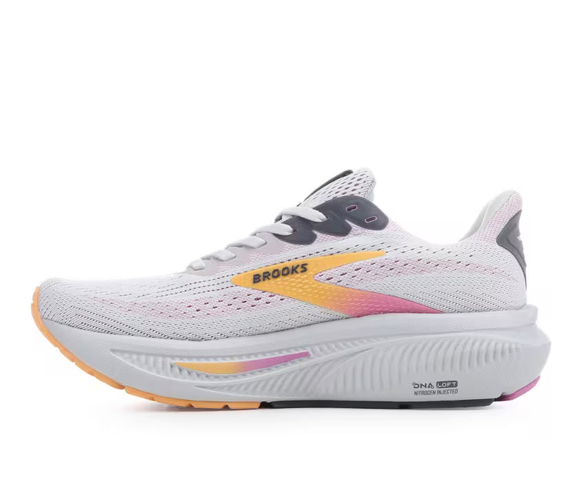 Brooks Women's Ghost 17 Oyster/Apricot/Pink
