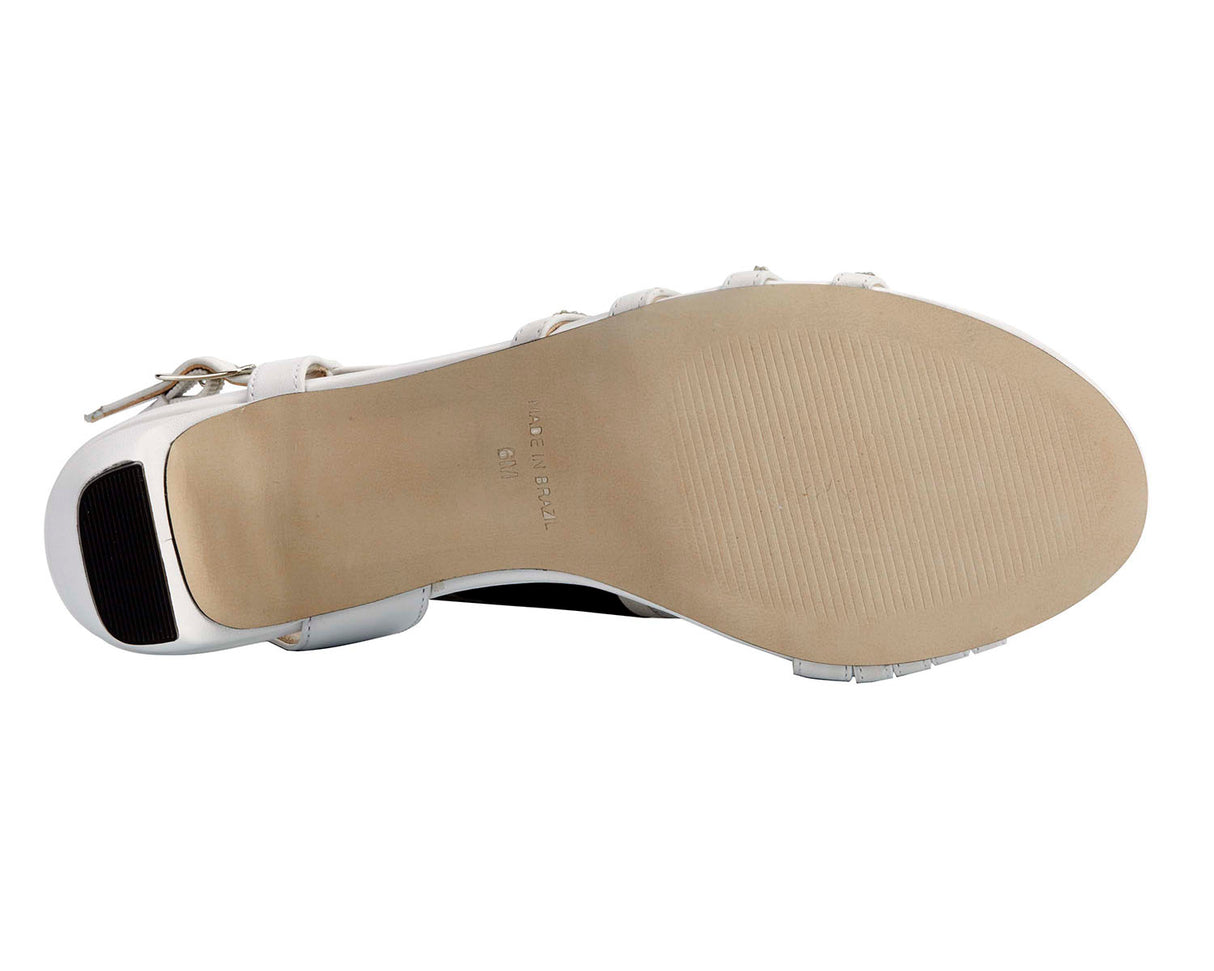 Lettie White Sandal