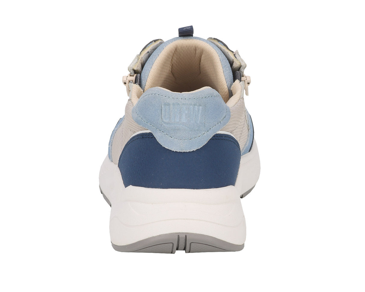 Drew Miller Blue/White Suede