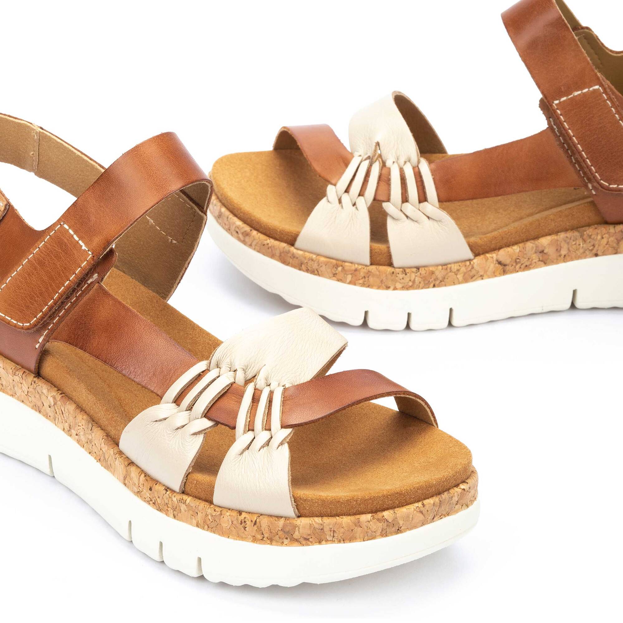 Pikolinos Palma Platform Marfil-Brandy | WOMEN`S SHOES – Comfort