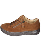 Hartjes Phil Cognac/Black Side Zip Oxford