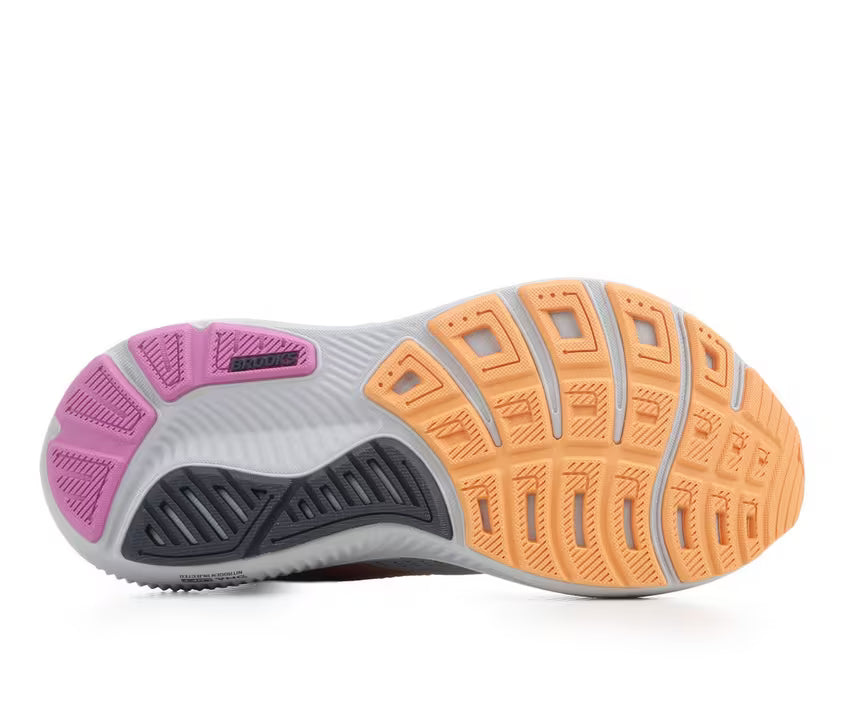 Brooks Women's Ghost 17 Oyster/Apricot/Pink