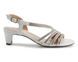 Lettie White Sandal