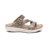 Aetrex Jenny Taupe Metallic