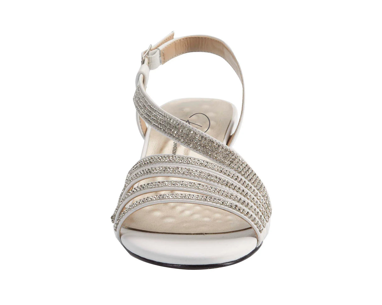 Lettie White Sandal