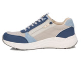 Drew Miller Blue/White Suede