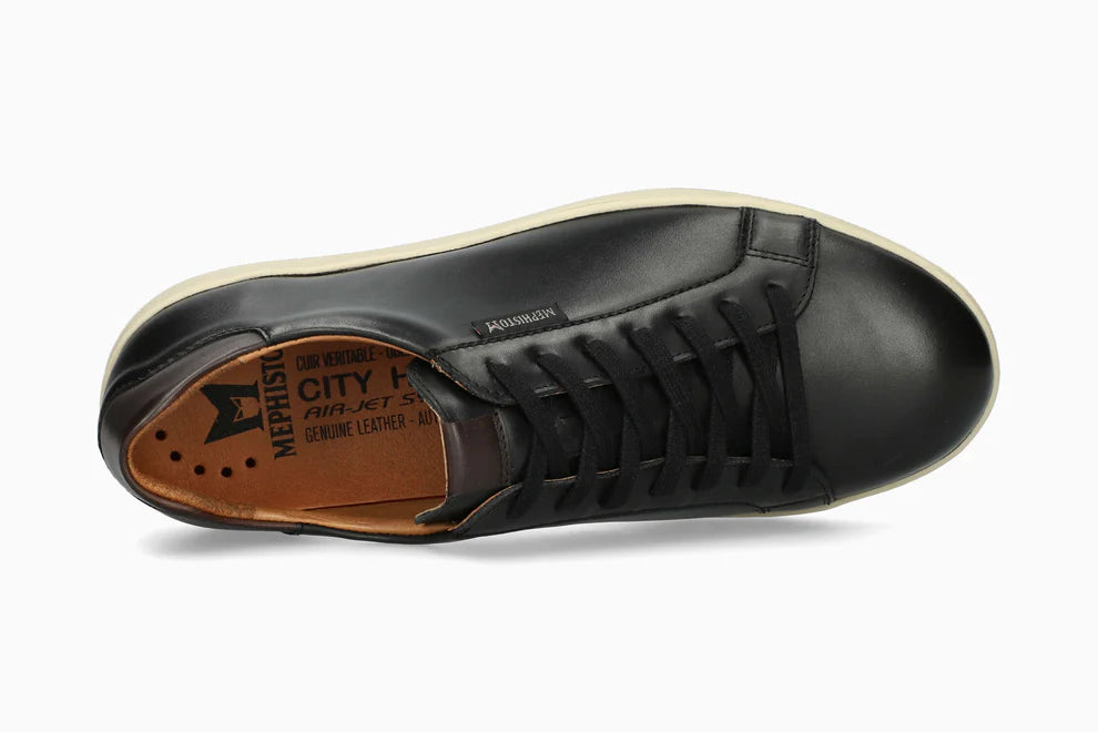 Mephisto Hasko Black Leather