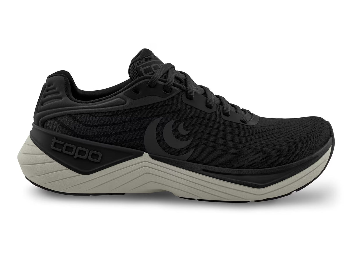 Topo Men's Ultrafly 5 Black/Charcoal Wide