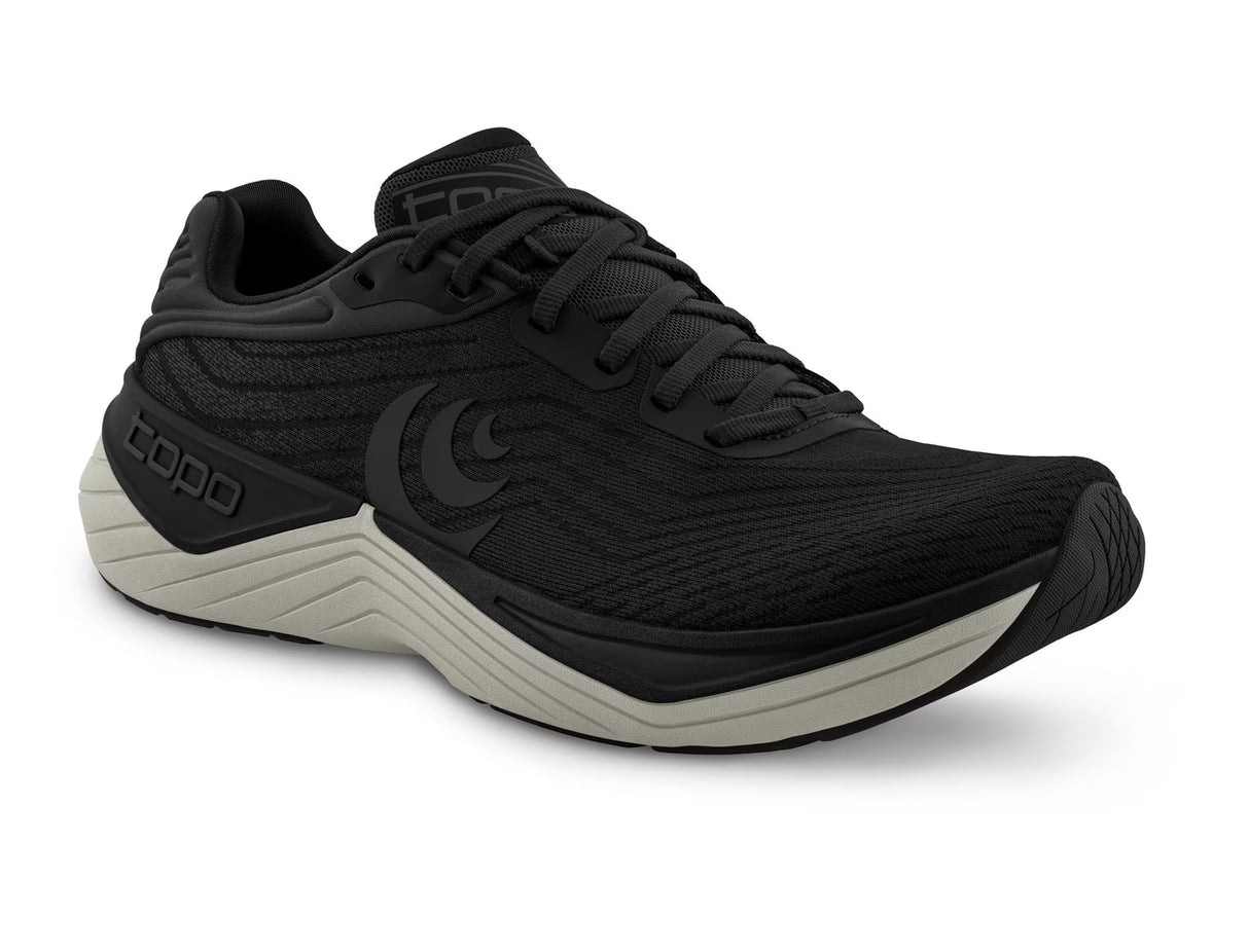 Topo Men's Ultrafly 5 Black/Charcoal Wide