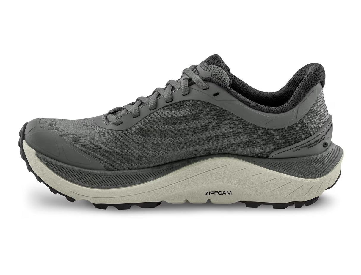 Topo Men's Ultraventure 4 Grey/Grey Wide