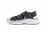 Amento Men's Martlett Black Hiking Sandal