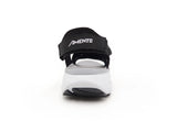 Amento Men's Martlett Black Hiking Sandal