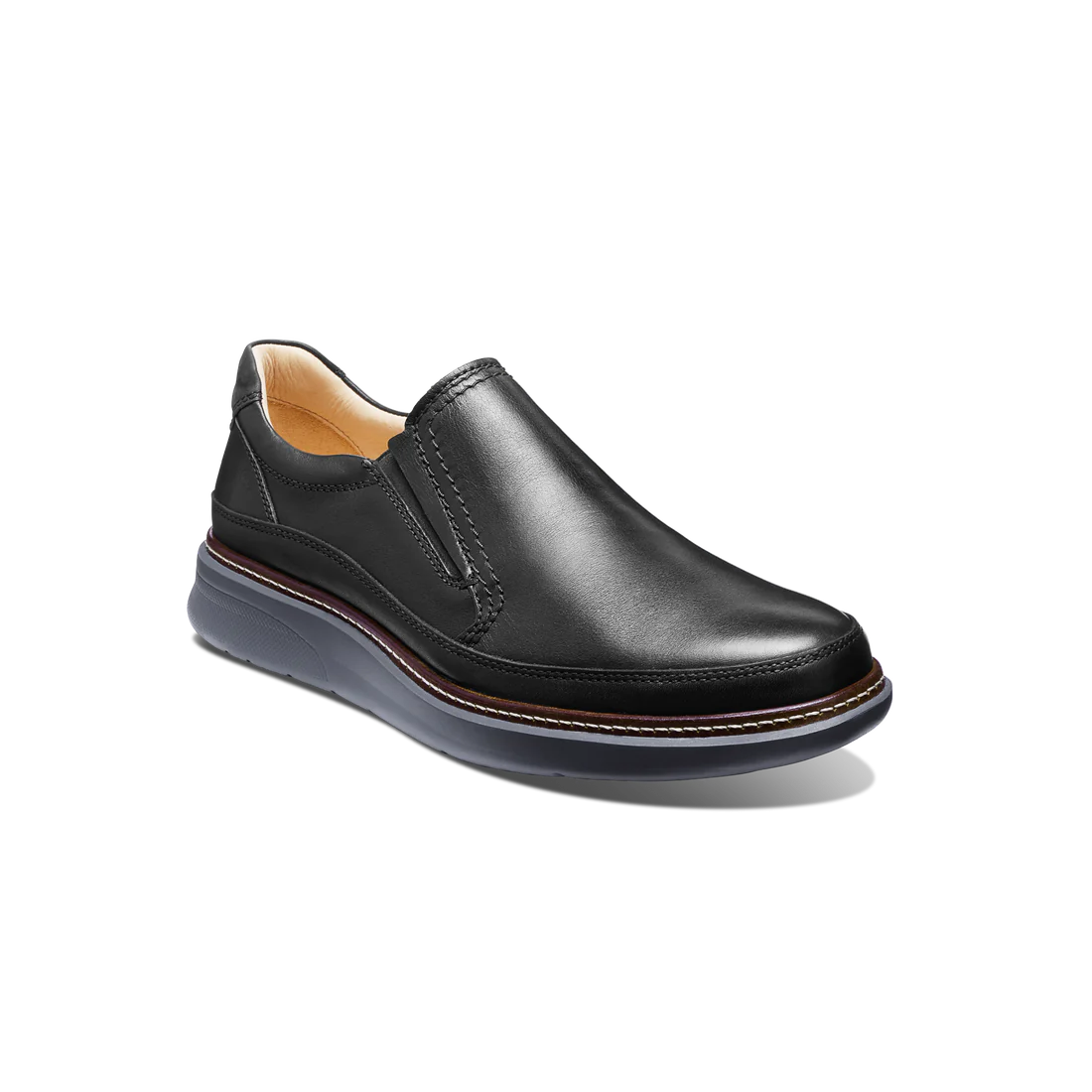 Samuel Hubbard Rafael Slip On Black Leather