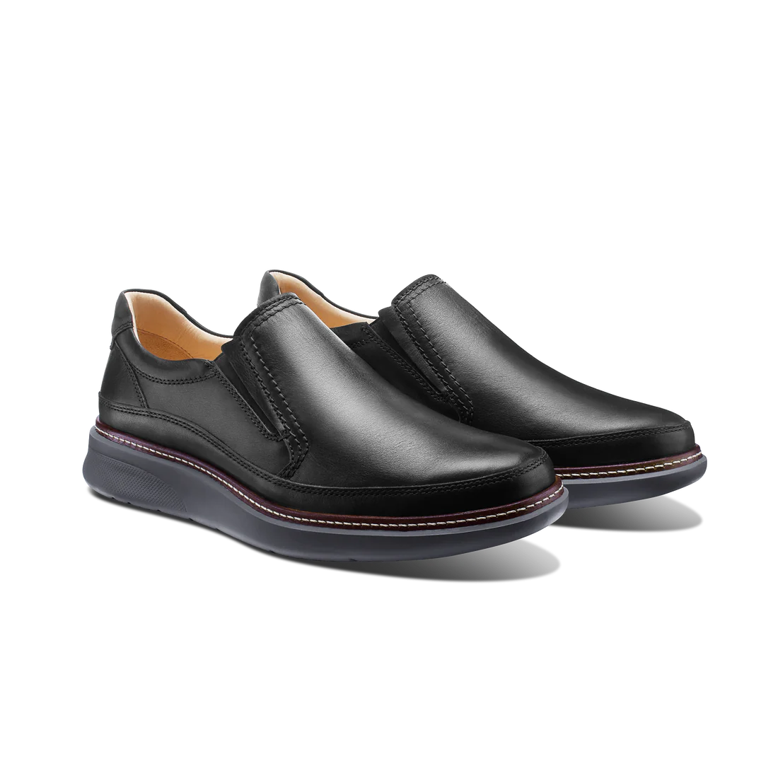 Samuel Hubbard Rafael Slip On Black Leather
