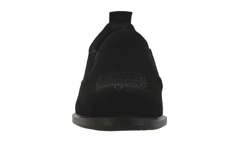 SAS Women's Saddle - Black Suede