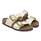 Sydney Luxe Buckle Graceful Pearl White Birko-Flor