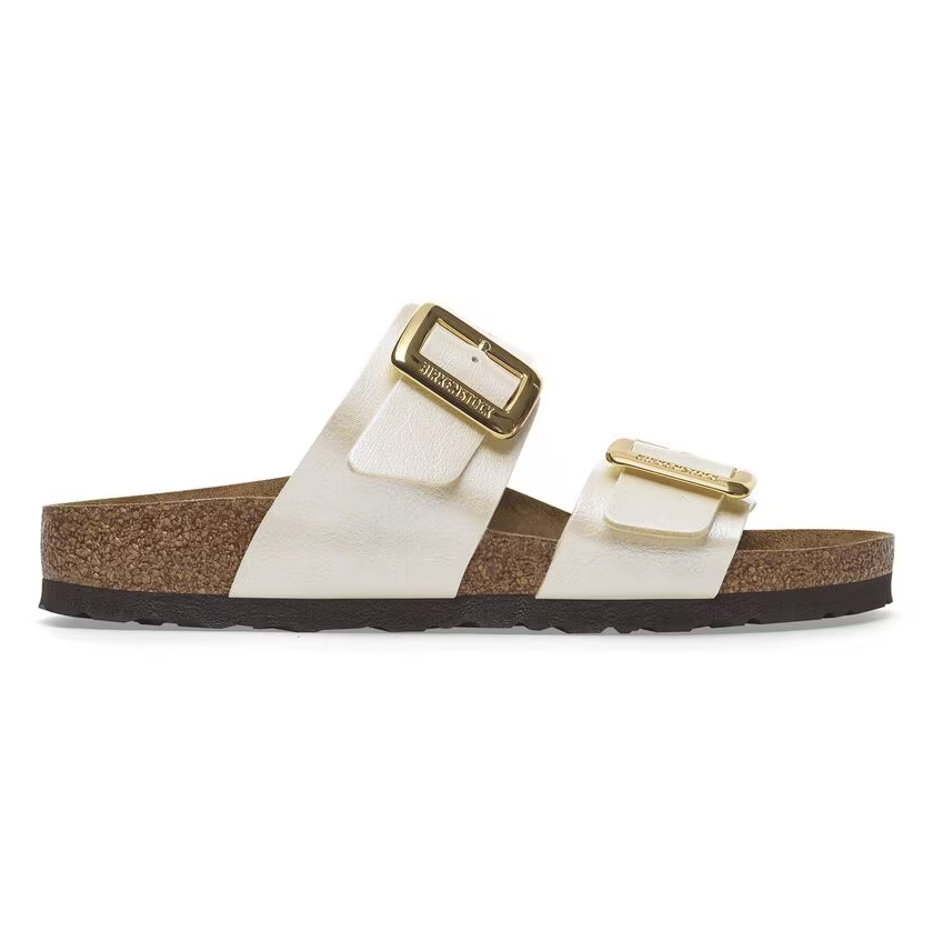 Sydney Luxe Buckle Graceful Pearl White Birko-Flor