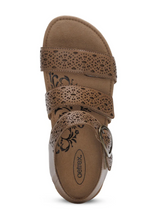 Aetrex Lilly Taupe Cut Out