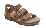 Aetrex Lilly Taupe Cut Out