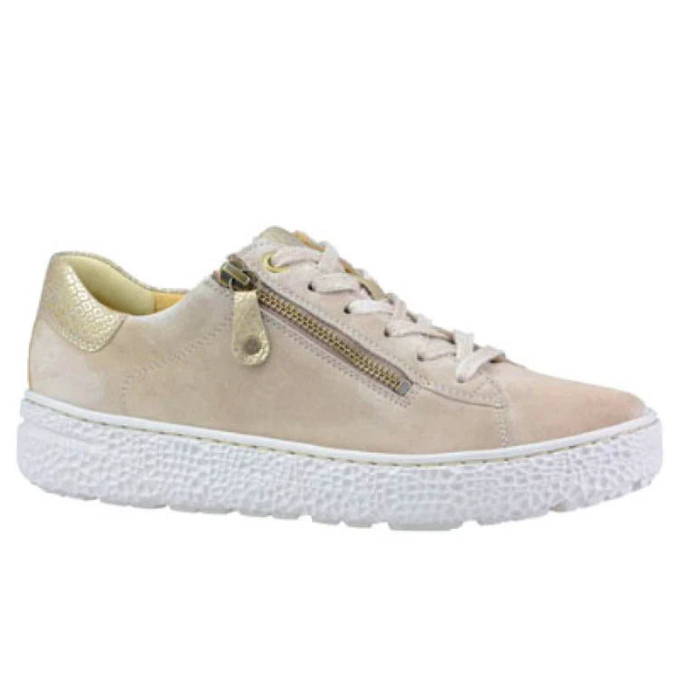 Hartjes Phil Birch/Gold Side Zip Oxford