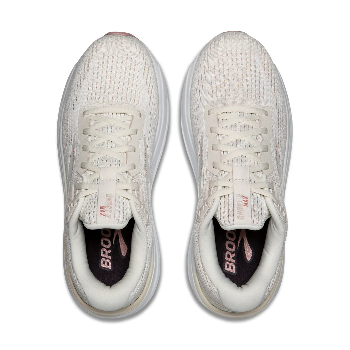 Brooks Women's Ghost Max 2 Coconut/Gray/Zephyr