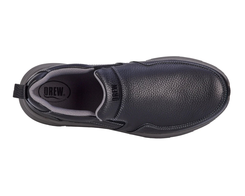 Match Black Slip On