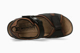 Mephisto Shark Fit Dark Brown Sandal