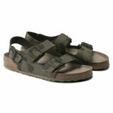 Milano Soft Footbed Camouflage Green Birko-Flor