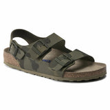 Milano Soft Footbed Camouflage Green Birko-Flor