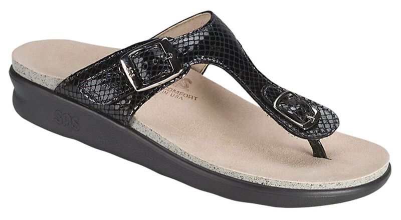 SAS Women`s Sanibel - Black Snake