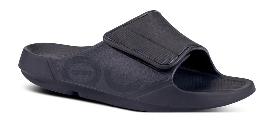 OOFOS OOahh Sport Flex - Matte Black | UNISEX SHOES – Comfort Plus