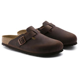 Birkenstock Boston Soft Footbed Habana Oiled Leather