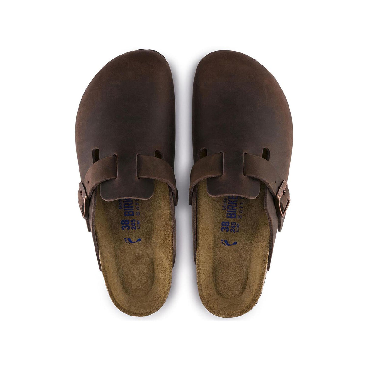 Birkenstock Boston Soft Footbed Habana Oiled Leather