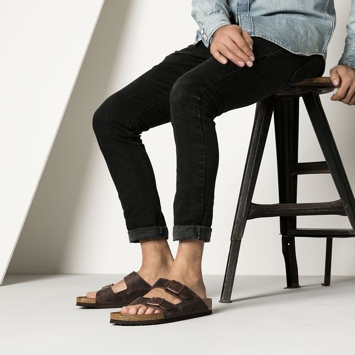 Birkenstock Arizona Habana Oiled Leather Narrow
