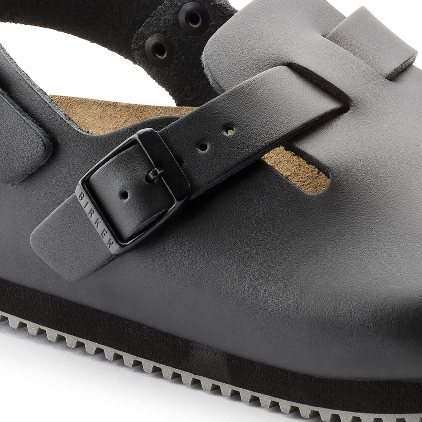 BIRKENSTOCK　黒 Birkenstock Unisex Tokyo Super Grip Black Clogs, Nursing Shoes
