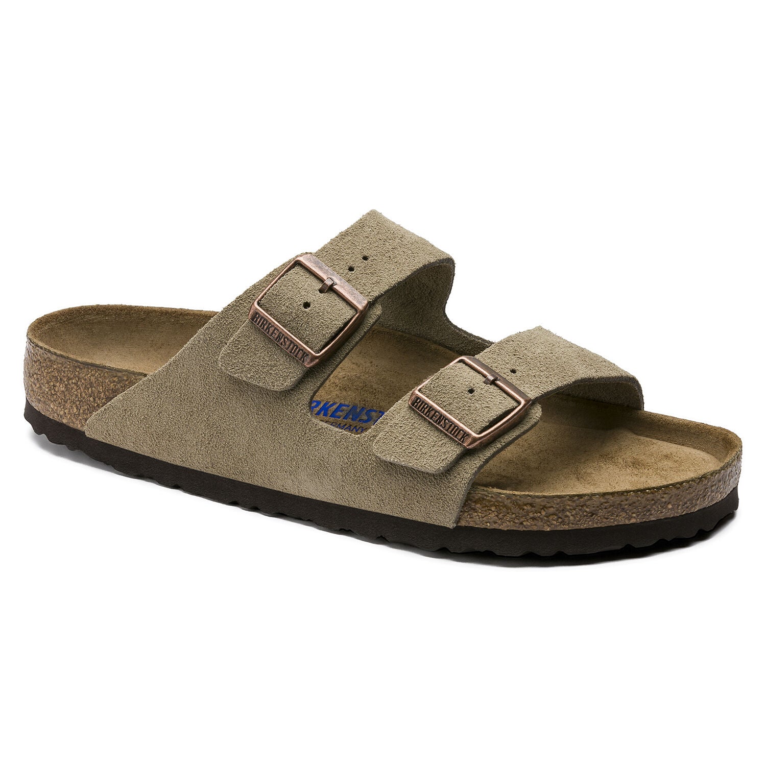 Birkenstock Arizona Soft Footbed Taupe Suede Narrow | UNISEX SHOES