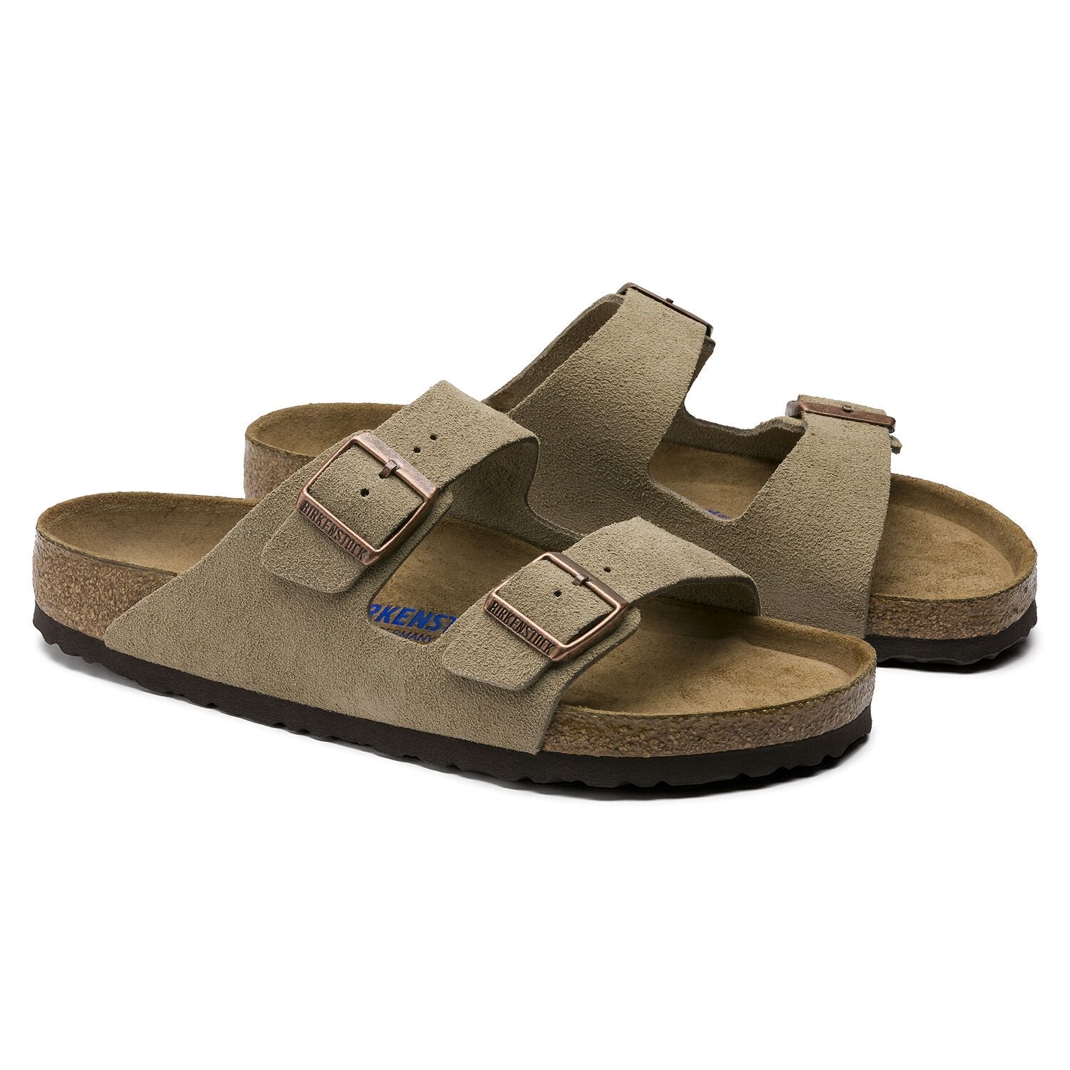 Birkenstock Arizona Soft Footbed Taupe Suede | UNISEX SHOES