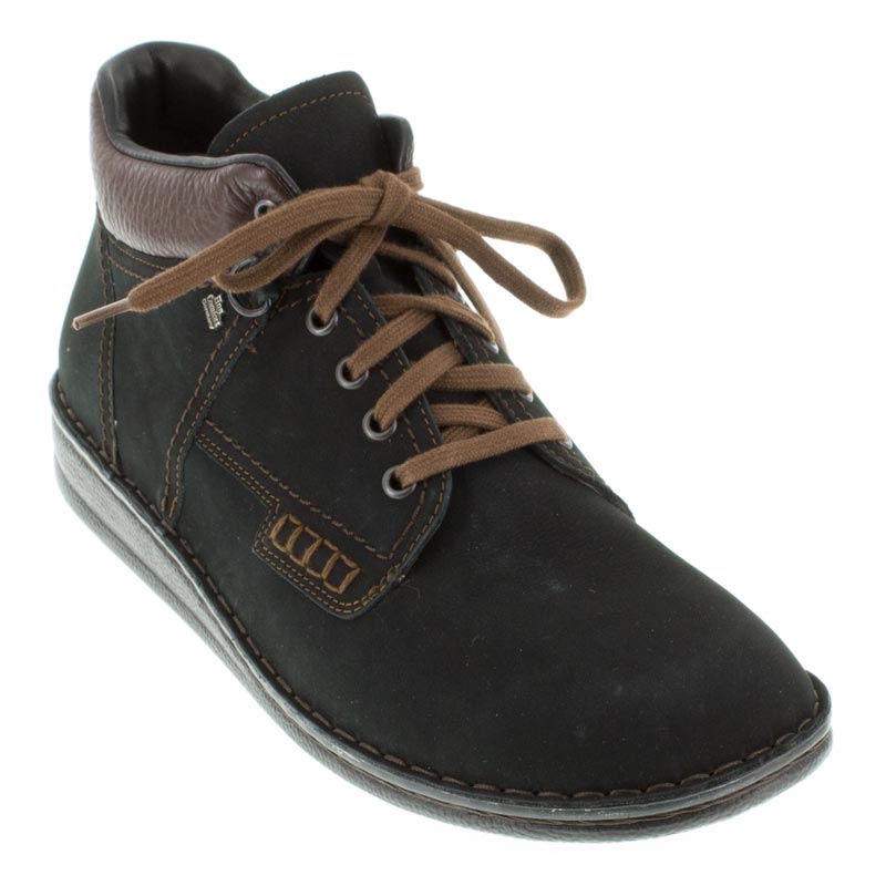 Linz Black Ankle Boot | UNISEX SHOES – Comfort Plus Shoes & Footcare