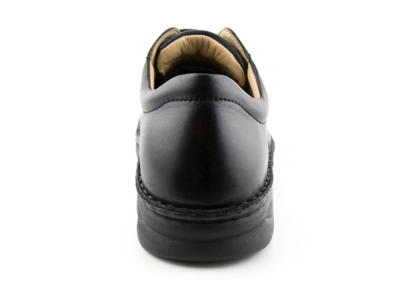 Dijon Black Leather | MEN`S SHOES – Comfort Plus Shoes & Footcare