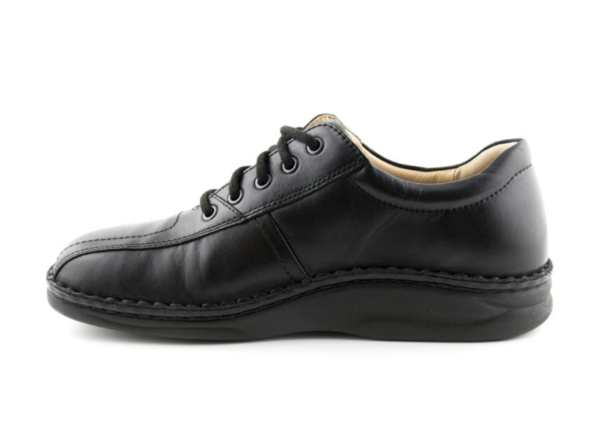 Dijon Black Leather | MEN`S SHOES – Comfort Plus Shoes & Footcare